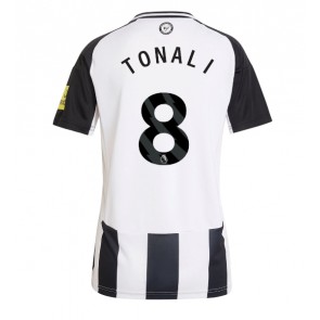 Newcastle United Sandro Tonali #8 Dámské Domácí Dres 2024-25 Krátký Rukáv